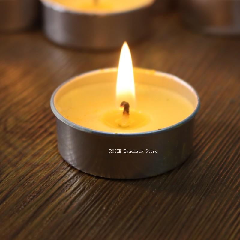 Soy Wax Flake - Leere Tee wachs runde Aluminium box