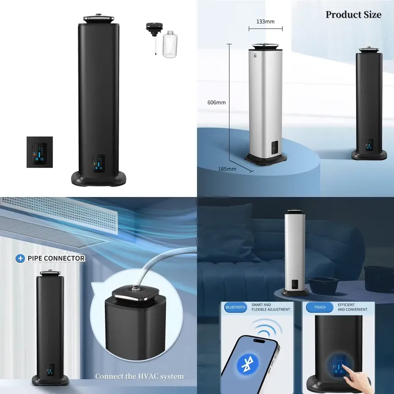 Home And You Fragrance Diffuser - Hotel- und Heim-Wasserloser Ätherisches-Öl-Diffusor 800ml Intelligente