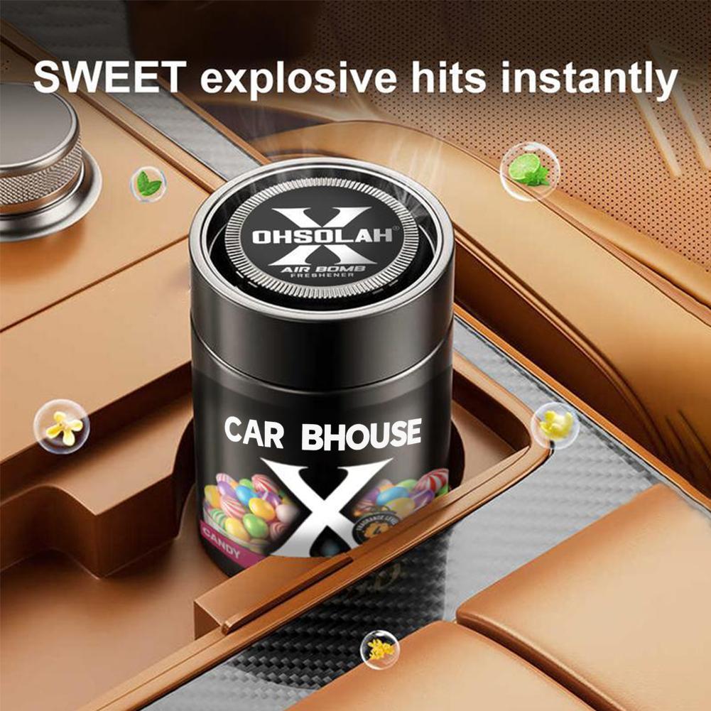 Home Fragrance Premium - Auto-Lufterfrischer mit ätherischen Ölen, langanhaltender Duftbalsam,