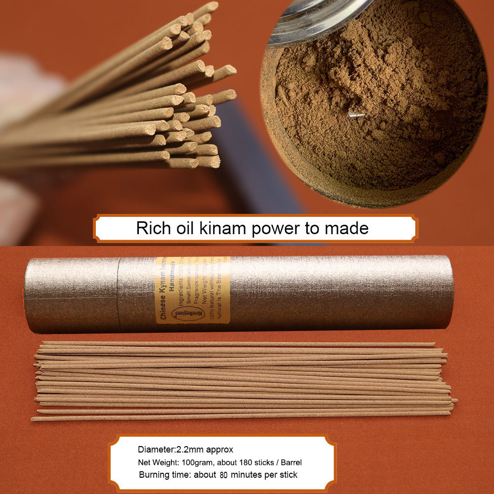 Home Fragrance Premium - Premium QiNan Oudh Räucherstäbchen Handgefertigt Umweltfreundlich
