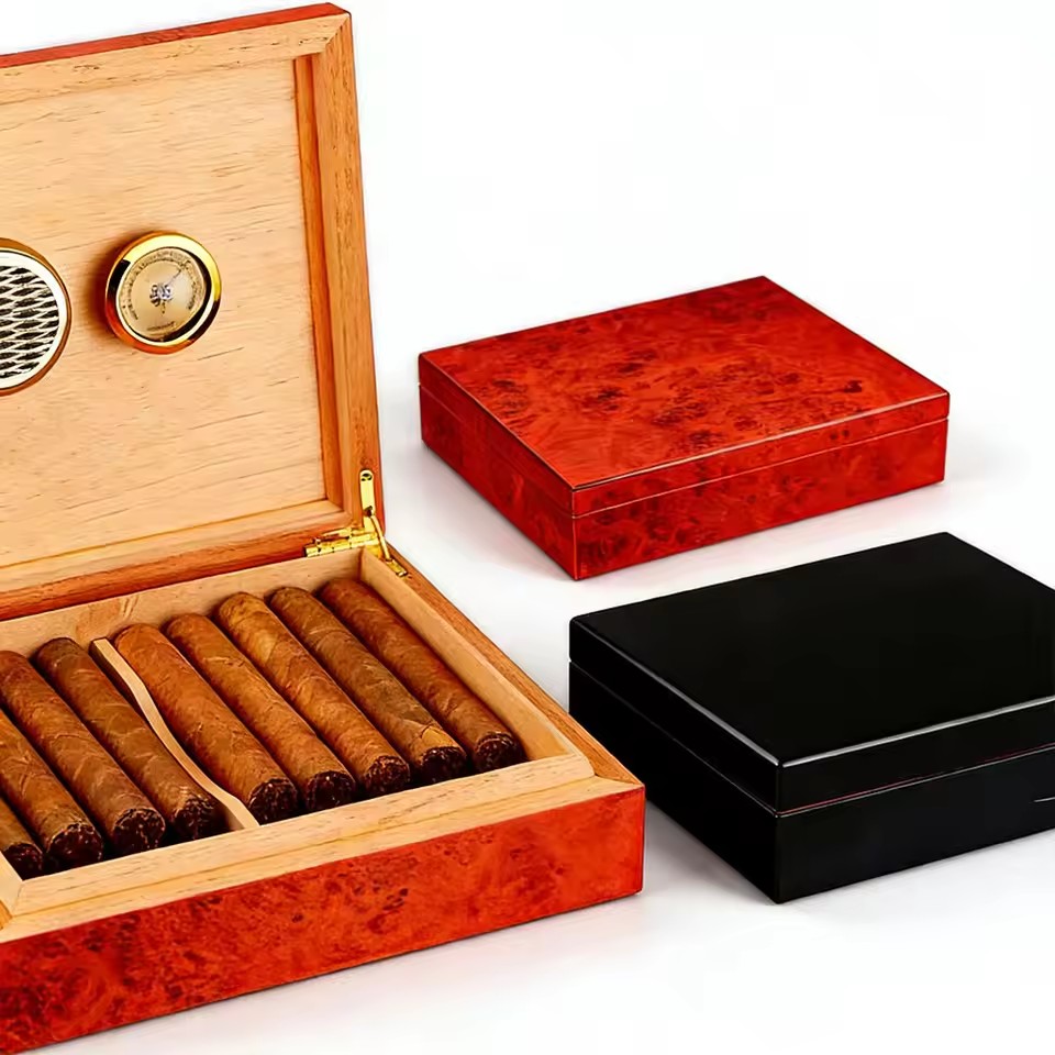 Home Fragrance Maple Walnut - GALINER Klassische Zigarre Humidor Box Zeder