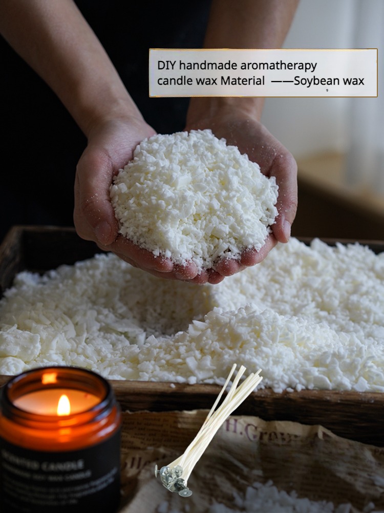 Soy Wax Flake - 1kg natürliches Soja wachs hochwertiges reinweißes