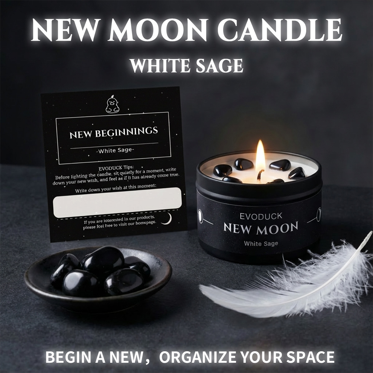 1 Stück Neumond Duftkerze Kris – Soy Wax Flake Bewertung und Preis