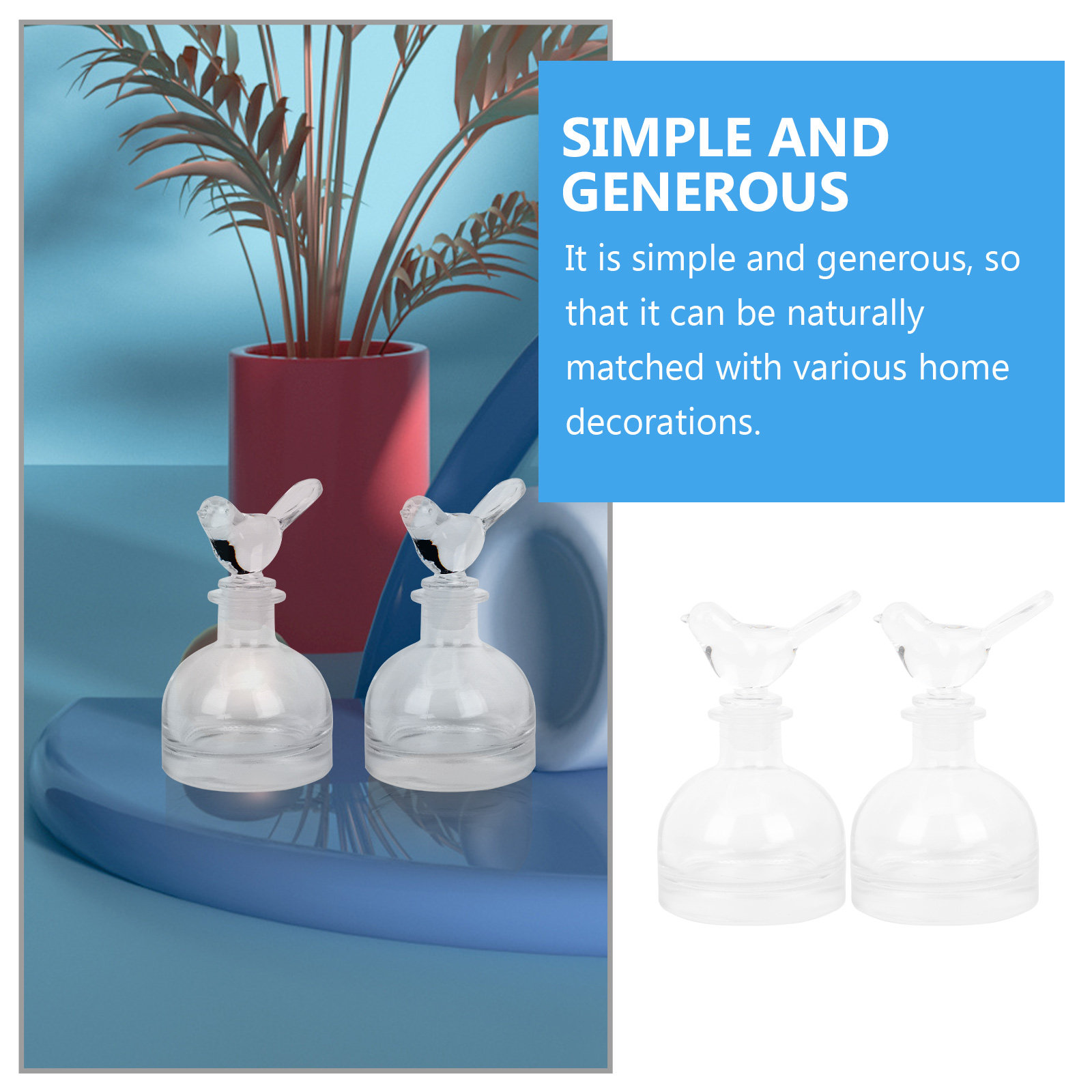 2 Stück Glas-Parfümflaschen, h – Home Fragrance Premium Bewertung und Preis