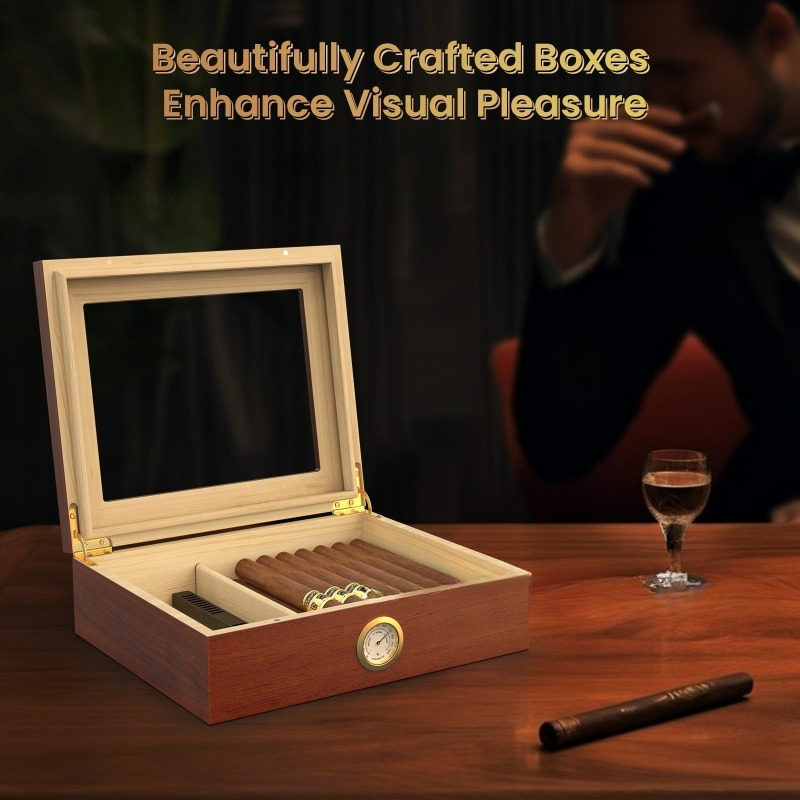 Zigarren-Humidor-Box, Zigarren – Home Fragrance Maple Walnut Bewertung und Preis
