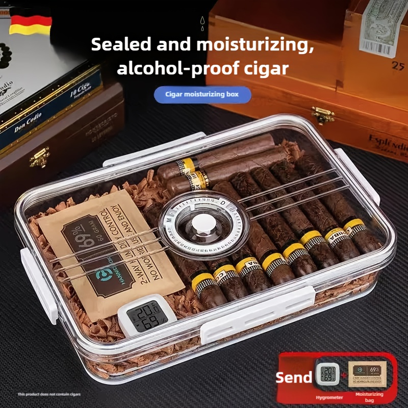 Zigarren-Humidor mit Transpare – Home Fragrance Maple Walnut Bewertung und Preis
