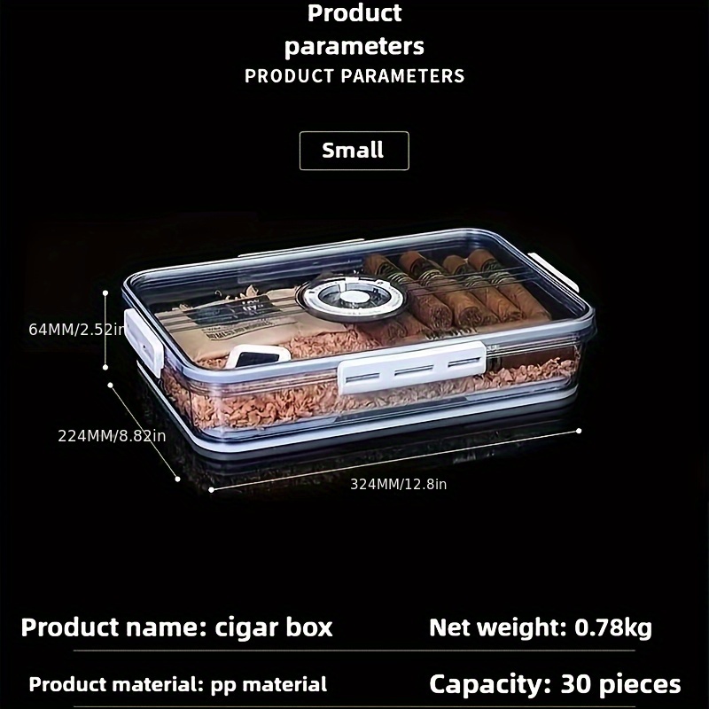 Zigarren-Humidor mit Transpare – Home Fragrance Maple Walnut Bewertung und Preis