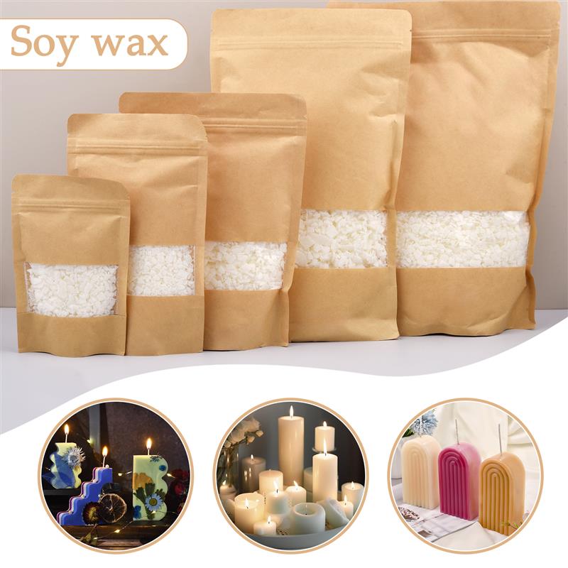 50–1000 g natürliche reine Soj – Soy Wax Flake Bewertung und Preis