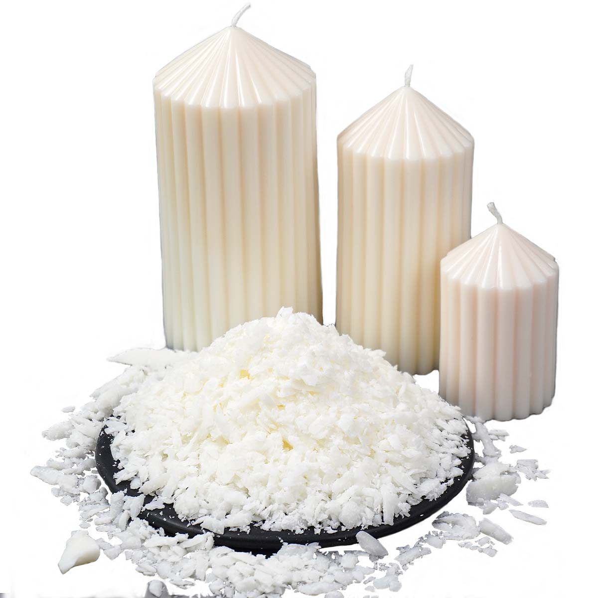 100/250/500/1000g natürliche S – Soy Wax Flake Bewertung und Preis